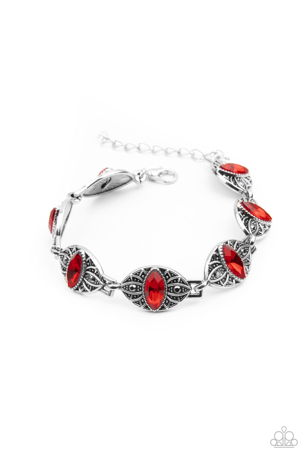 Crown Privilege - Red Paparazzi Bracelet