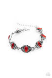 Crown Privilege - Red Paparazzi Bracelet