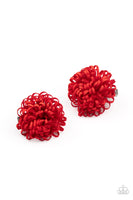 Pretty in Posy - Red Paparazzi Hair Bow
