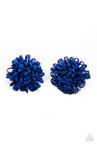 Pretty in Posy - Blue Paparazzi Hair Bow 