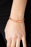 Precisely Petite - Copper Paparazzi Bracelet