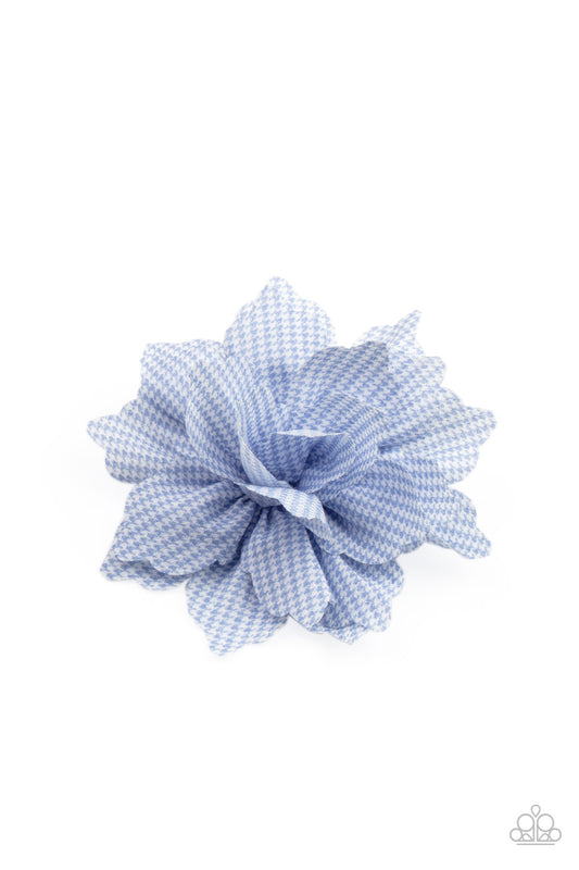 Plaid Prairies - Blue Paparazzi Hair Bow