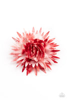 My Favorite Color Is Tie Dye - Red Paparazzi Hair Bow