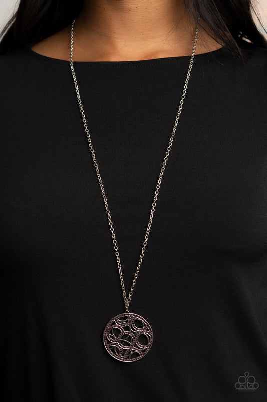Thanks A MEDALLION - Purple Paparazzi Necklace