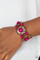 Island Adventure - Pink Paparazzi Bracelet