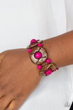 Island Adventure - Pink Paparazzi Bracelet
