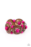 Island Adventure - Pink Paparazzi Bracelet