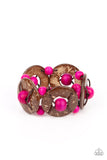 Island Adventure - Pink Paparazzi Bracelet