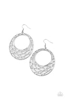 Urban Lineup - Silver Paparazzi Earrings