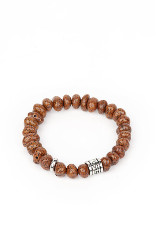 Natural State of Mind - Brown Paparazzi Urban Bracelet