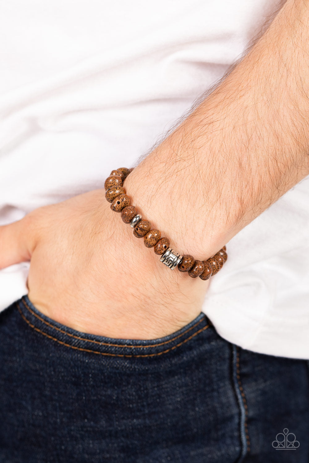 Natural State of Mind - Brown Paparazzi Urban Bracelet
