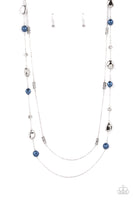 Gala Goals - Blue Paparazzi Necklace