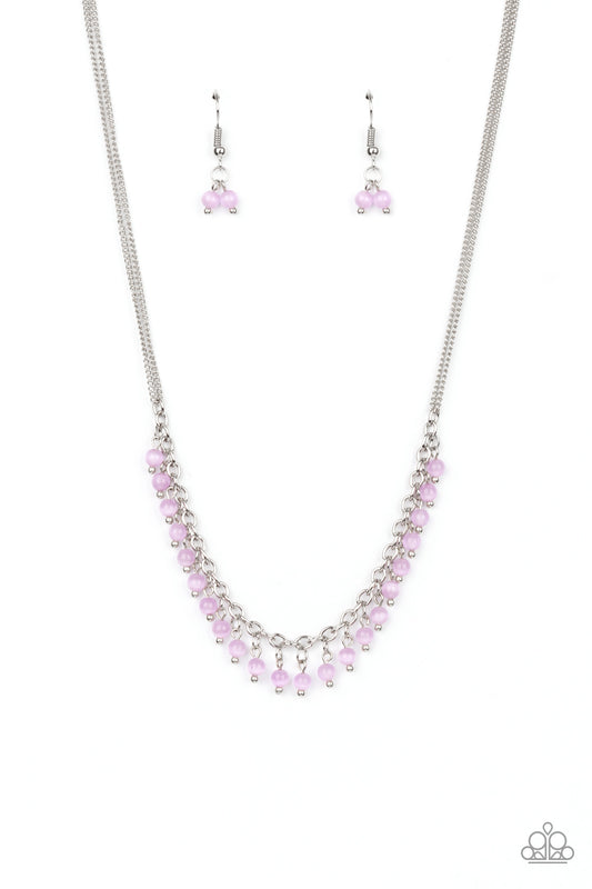 DEW a Double Take - Purple Paparazzi Necklace