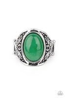Sedona Dream - Green Paparazzi Ring