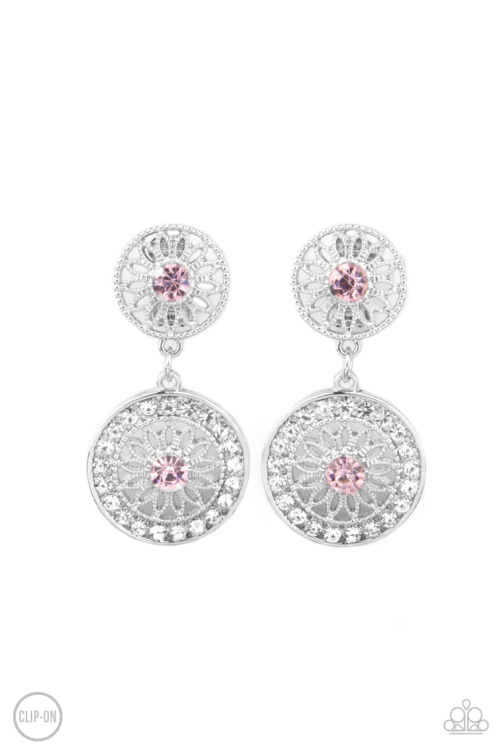 Life of The Garden Party - Pink Paparazzi Earrings