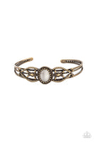 Wait and SEER - Brass Paparazzi Cuff Bracelet