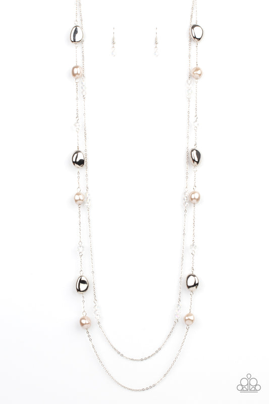 Gala Goals - Brown Paparazzi Necklace