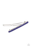 Thats GLOW-biz - Blue Paparazzi Hair Clip
