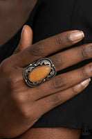 Mystical Mambo - Orange Paparazzi Ring