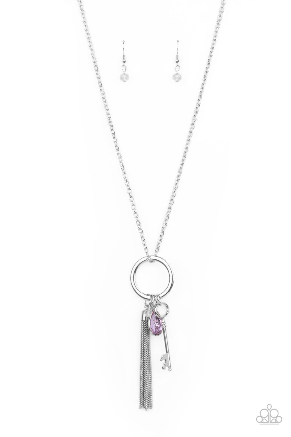 Unlock Your Sparkle - Purple Paparazzi Necklace
