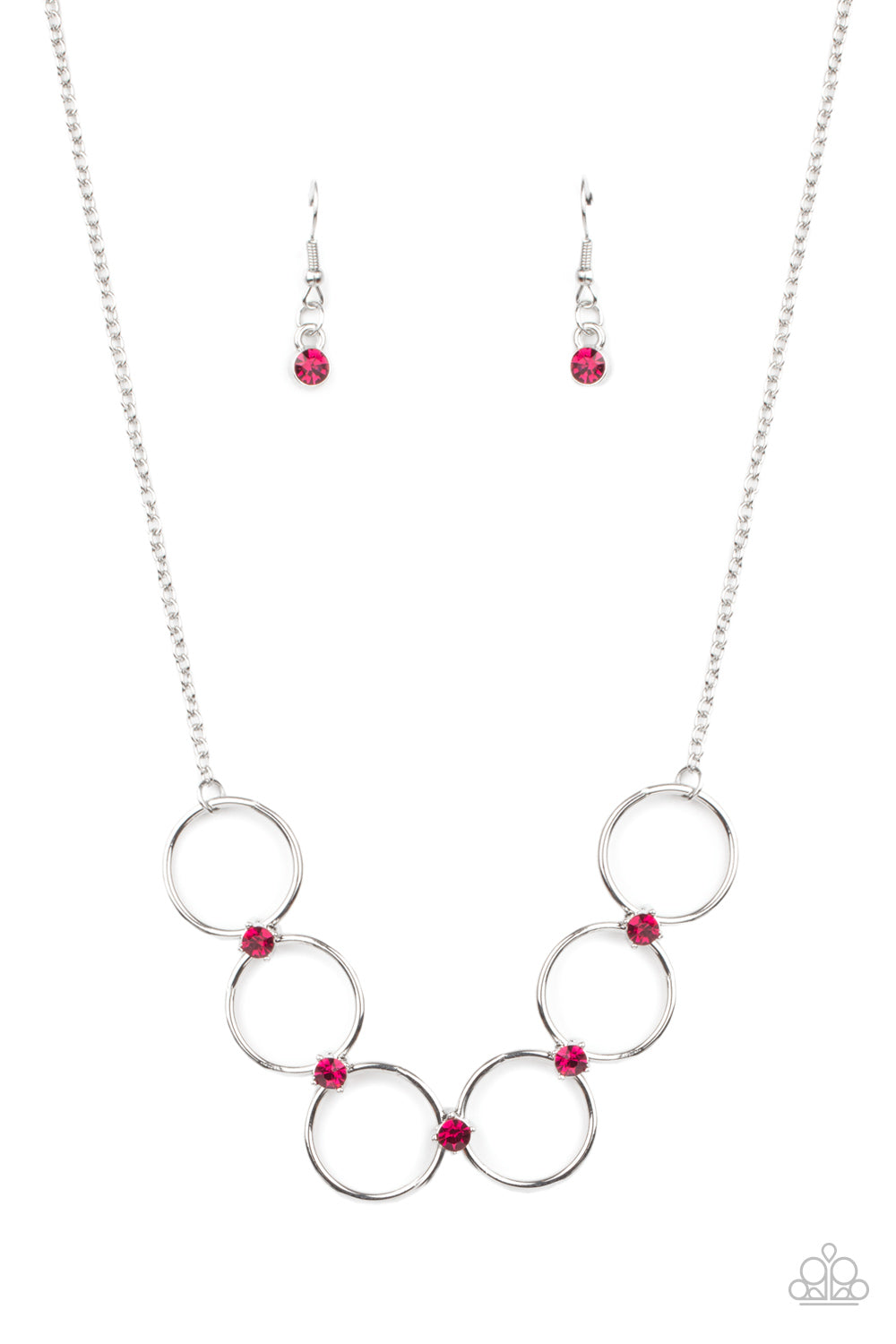 Regal Society - Pink Paparazzi Necklace