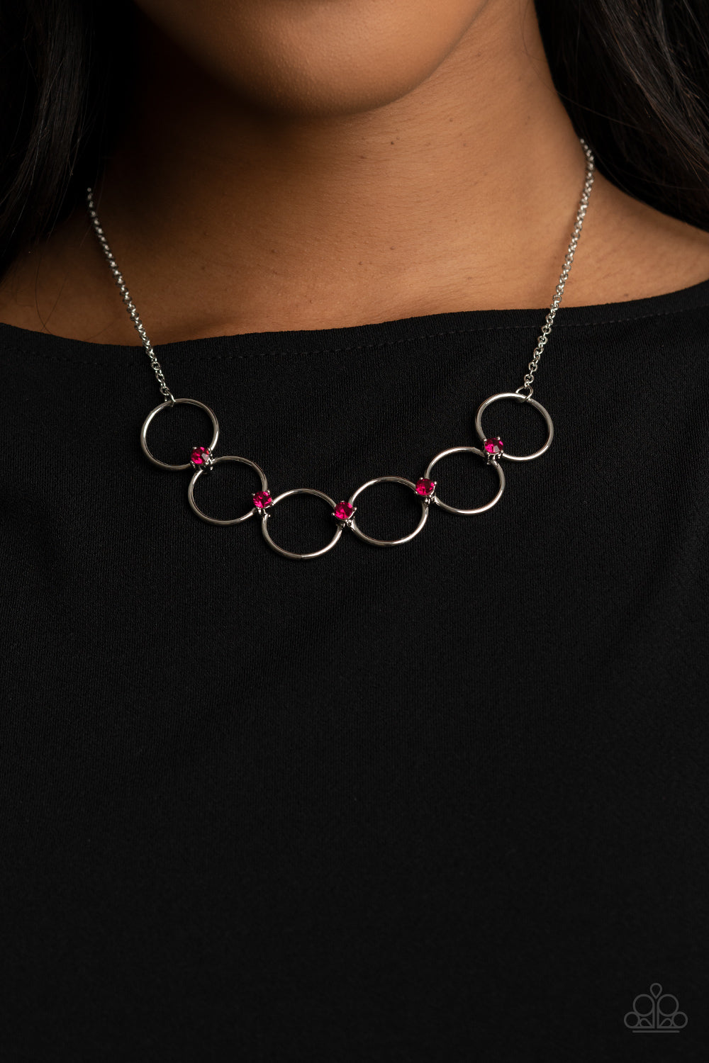 Regal Society - Pink Paparazzi Necklace