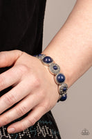 Garden Flair - Blue Paparazzi Bracelet