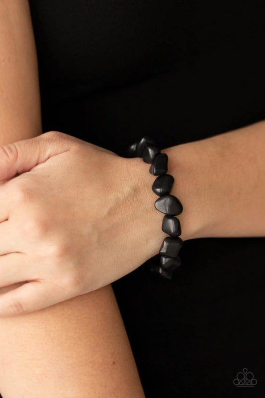 Prehistoric Paradise - Black Paparazzi Bracelet
