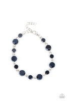 Colorfully Cosmic - Blue Paparazzi Bracelet