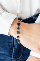 Colorfully Cosmic - Blue Paparazzi Bracelet