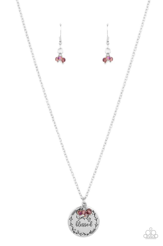 Simple Blessings - Purple Paparazzi Necklace