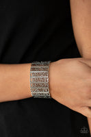 Ornate Orchards - Silver Paparazzi Bracelet