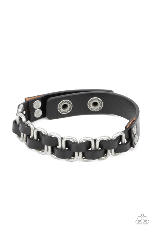 Gone Rogue - Silver Paparazzi Bracelet