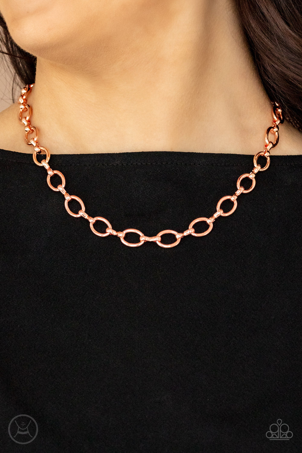 Craveable Couture - Copper Paparazzi Necklace
