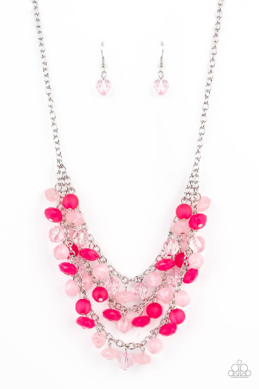 Fairytale Timelessness - Pink Paparazzi Necklace 