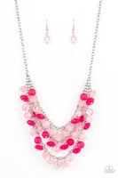 Fairytale Timelessness - Pink Paparazzi Necklace 