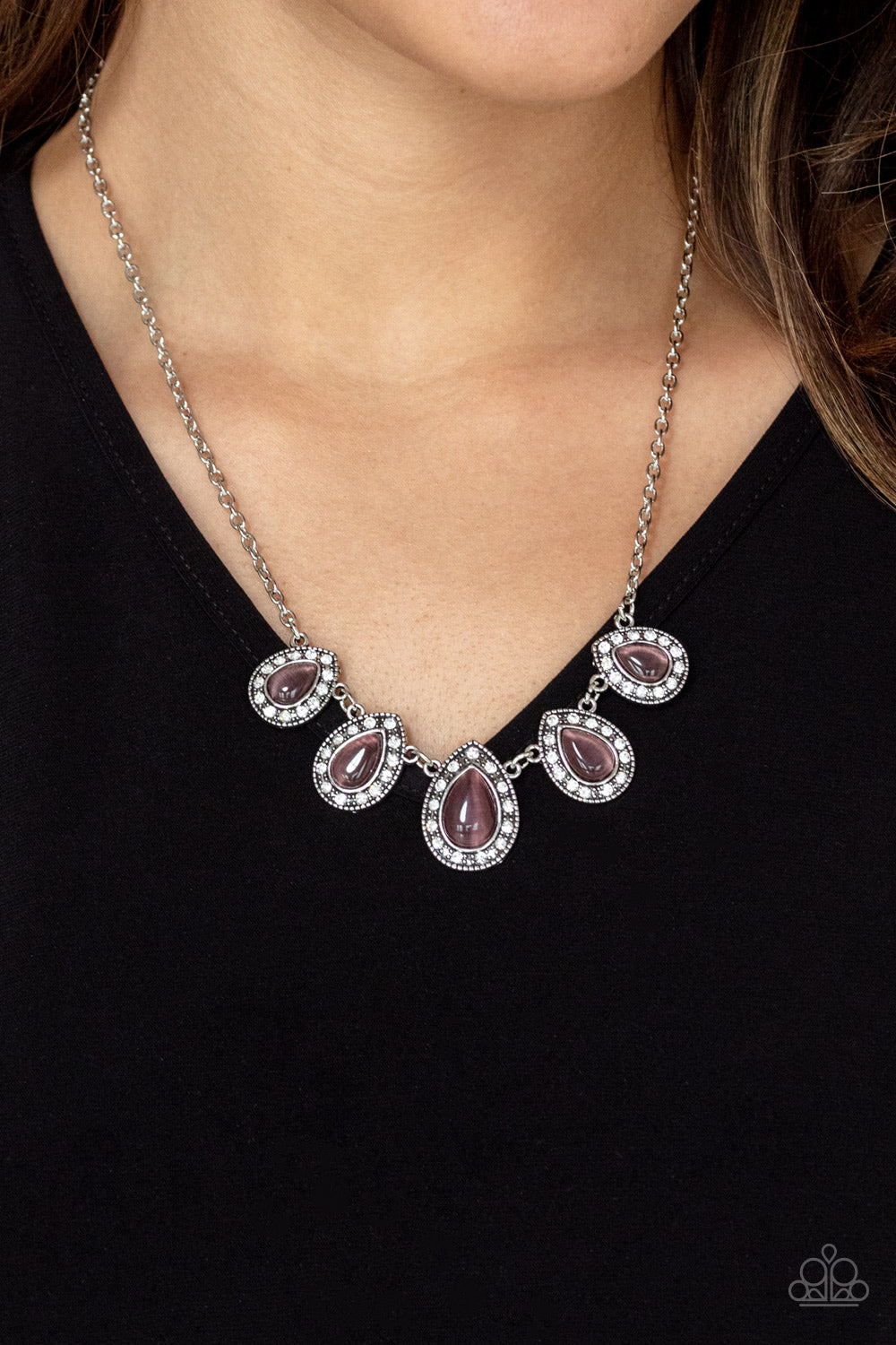 Everlasting Enchantment - Purple Paparazzi Necklace