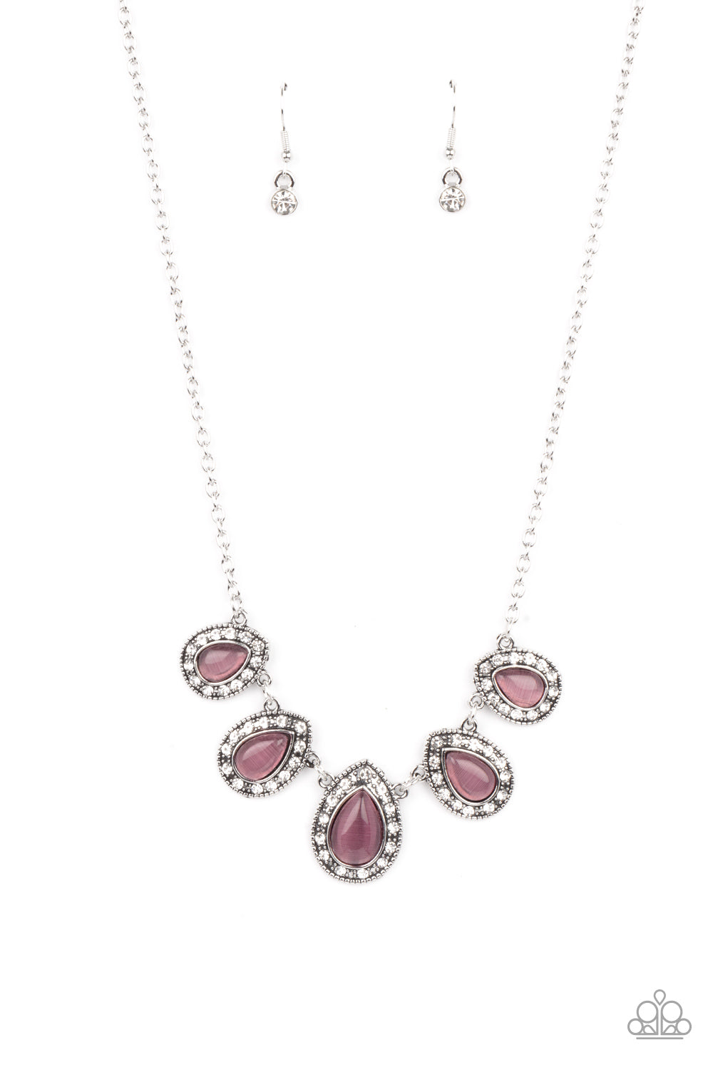 Everlasting Enchantment - Purple Paparazzi Necklace