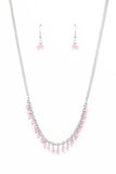 DEW a Double Take - Pink Paparazzi Necklace
