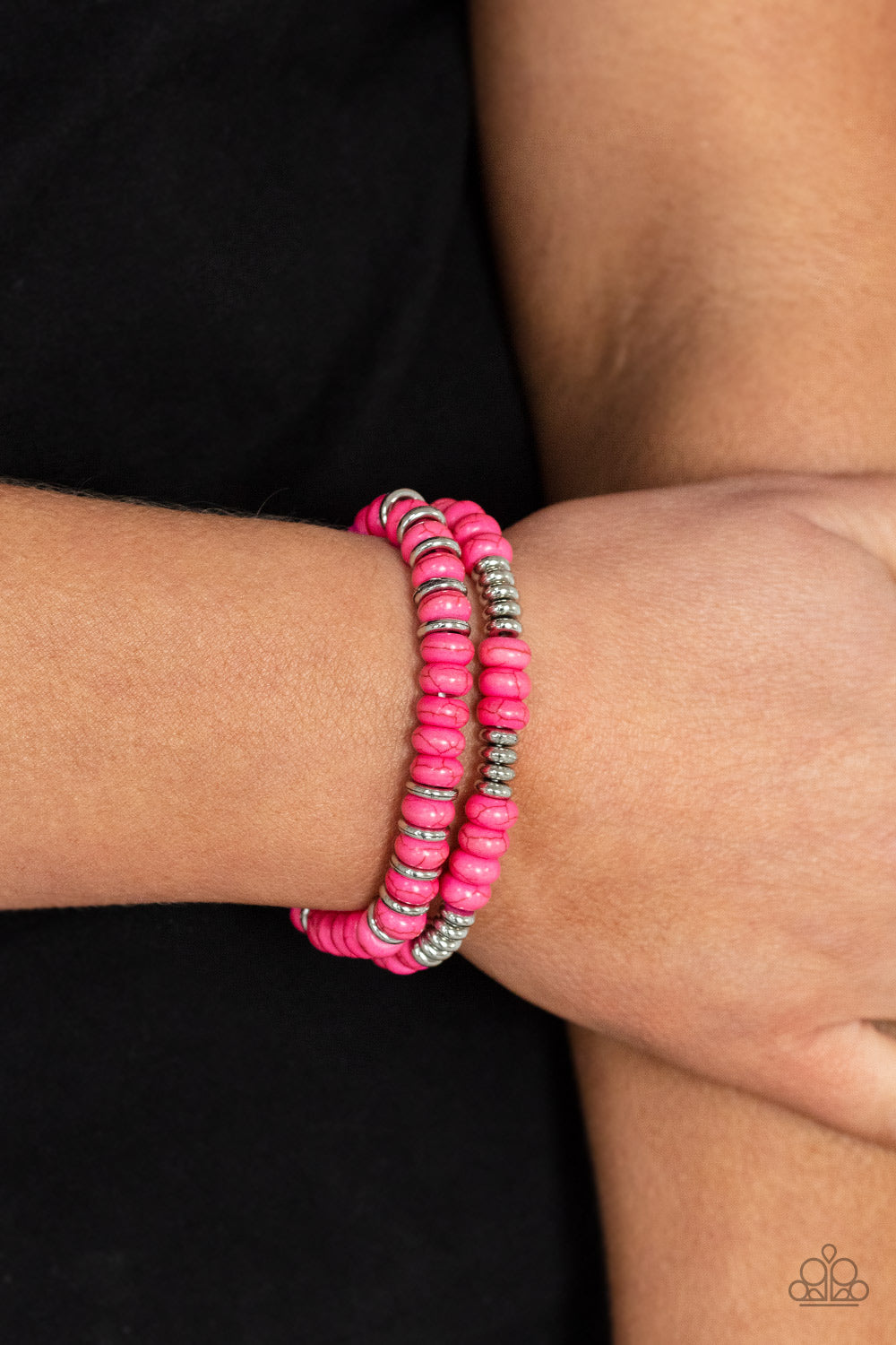 Desert Rainbow - Pink Paparazzi Bracelet