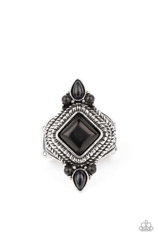 Mesa Mystic - Black Paparazzi Ring