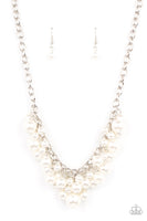 Down For The COUNTESS - White Paparazzi Necklace