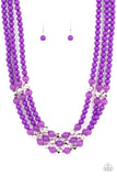 STAYCATION All I Ever Wanted - Purple Paparazzi Necklace