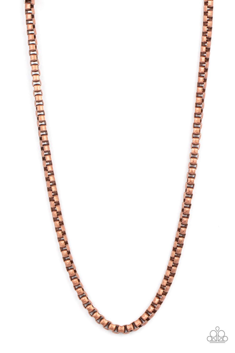 Combat Zone - Copper Paparazzi Urban Necklace