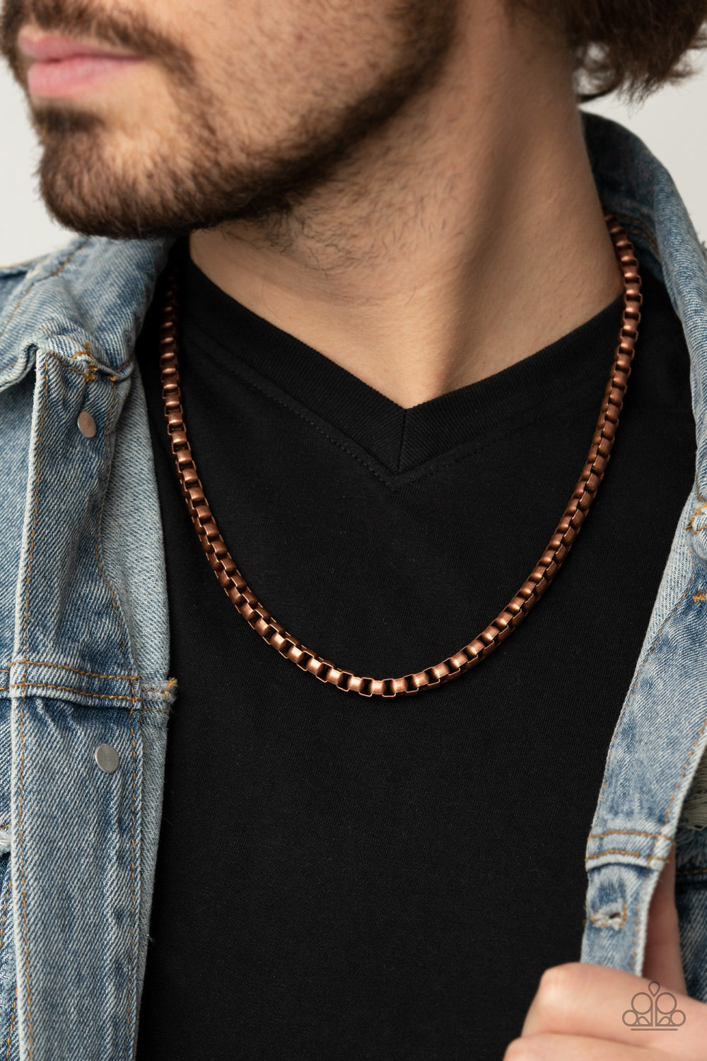 Combat Zone - Copper Paparazzi Urban Necklace