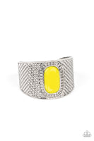 Poshly Pharaoh - Yellow Paparazzi Bracelet