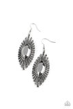 Who Is The FIERCEST Of Them All - Silver Paparazzi Earrings