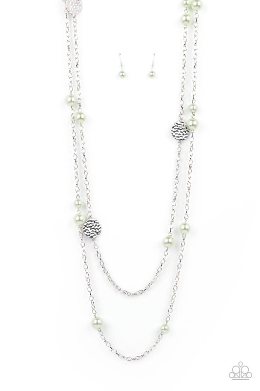 Sublime Awakening - Green Paparazzi Necklace