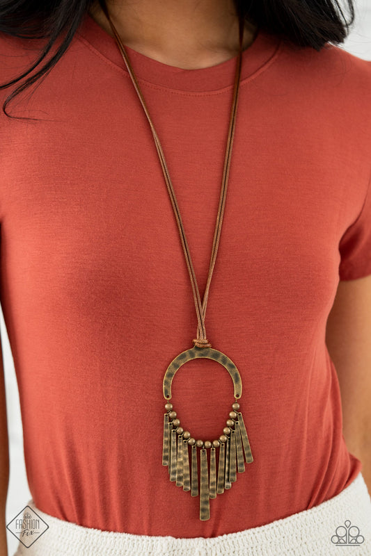 You Wouldnt FLARE! Paparazzi Necklace
