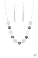 Refined Reflections - Silver Paparazzi Necklace
